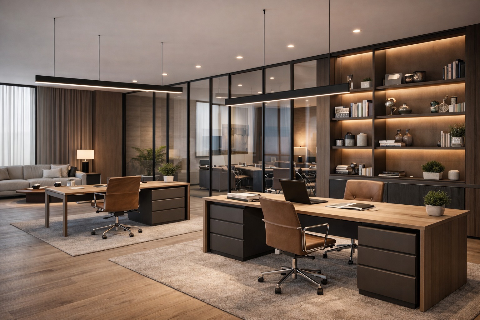 Modern Ofis Tasarımları ile Verimli ve Prestijli Çalışma Alanları